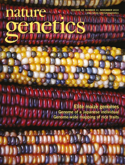 Nature Genetics目次の表紙