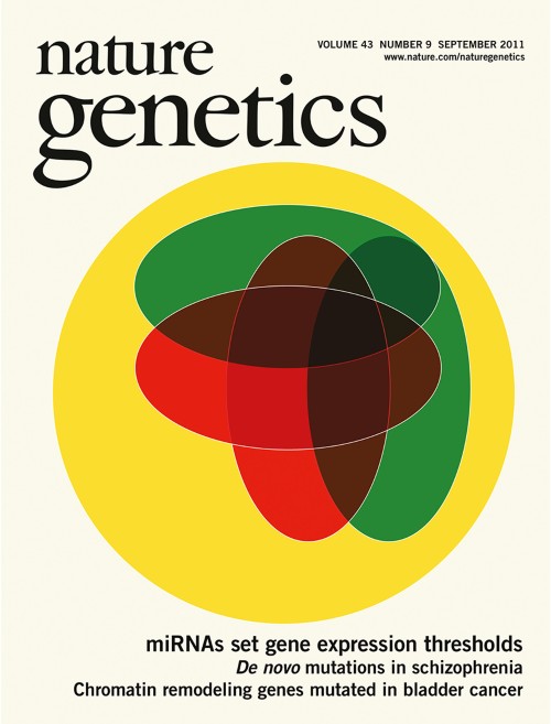 Nature Genetics目次の表紙