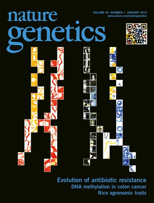 Nature Genetics目次の表紙