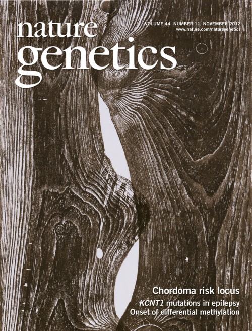 Nature Genetics目次の表紙