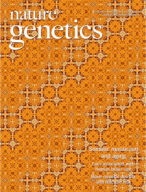 Nature Genetics目次の表紙