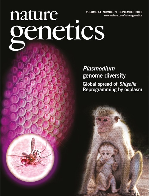 Nature Genetics目次の表紙