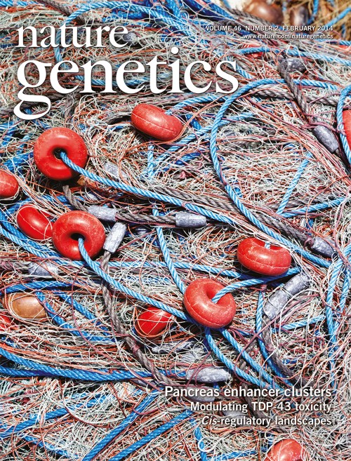 Nature Genetics目次の表紙