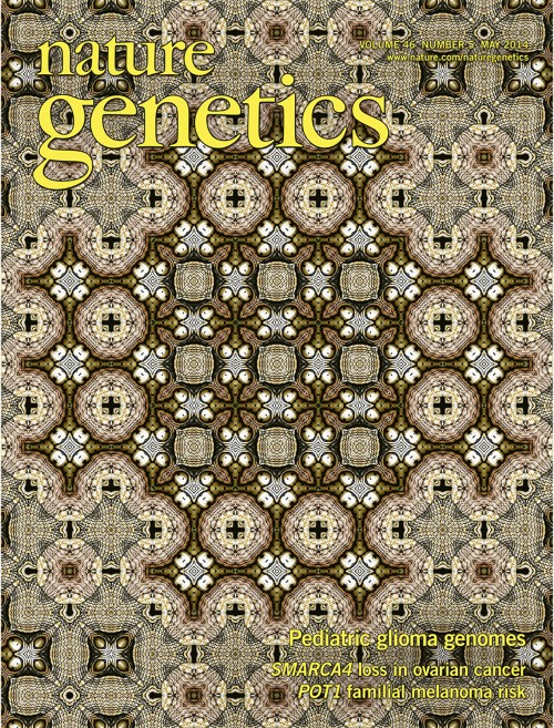 Nature Genetics目次の表紙