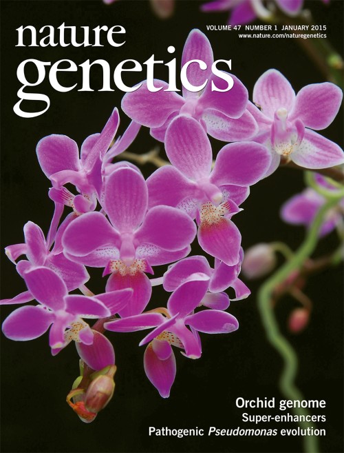 Nature Genetics目次の表紙