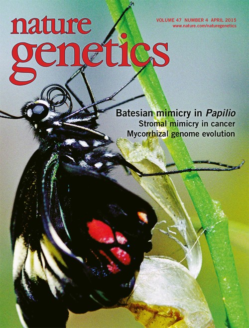 Nature Genetics目次の表紙