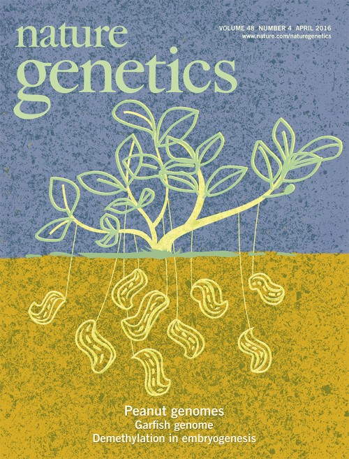 Nature Genetics目次の表紙