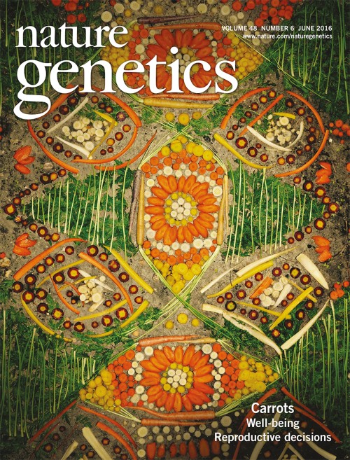 Nature Genetics目次の表紙