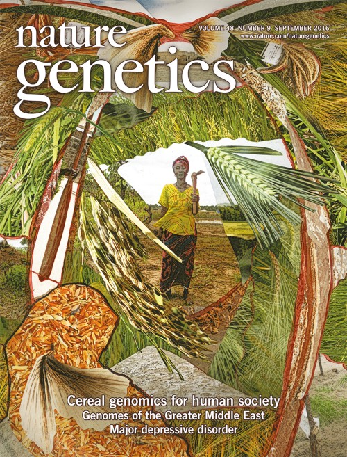 Nature Genetics目次の表紙