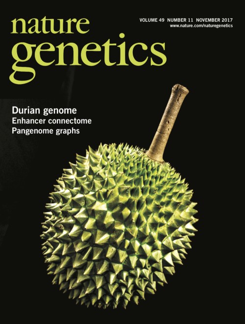 Nature Genetics目次の表紙