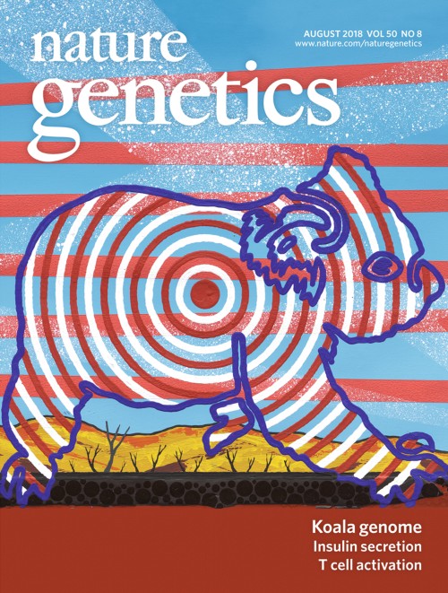 Nature Genetics目次の表紙