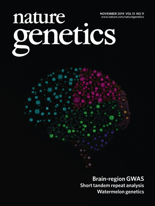 Nature Genetics目次の表紙