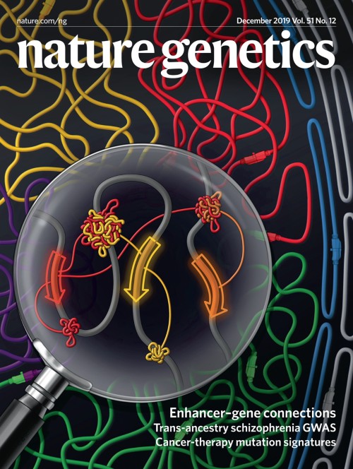 Nature Genetics目次の表紙