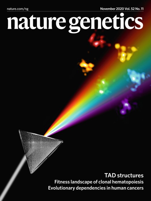 Nature Genetics目次の表紙