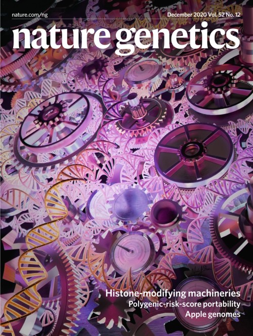 Nature Genetics目次の表紙