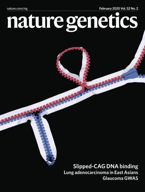 Nature Genetics目次の表紙