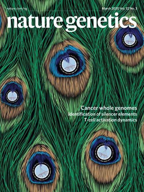 Nature Genetics目次の表紙