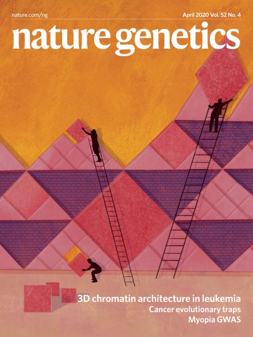 Nature Genetics目次の表紙