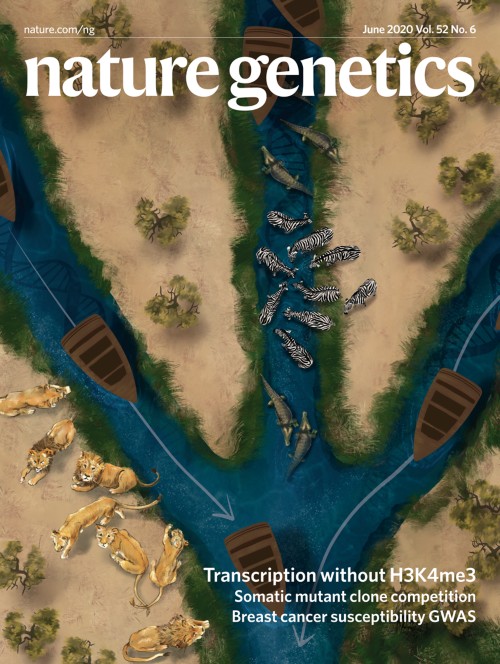 Nature Genetics目次の表紙