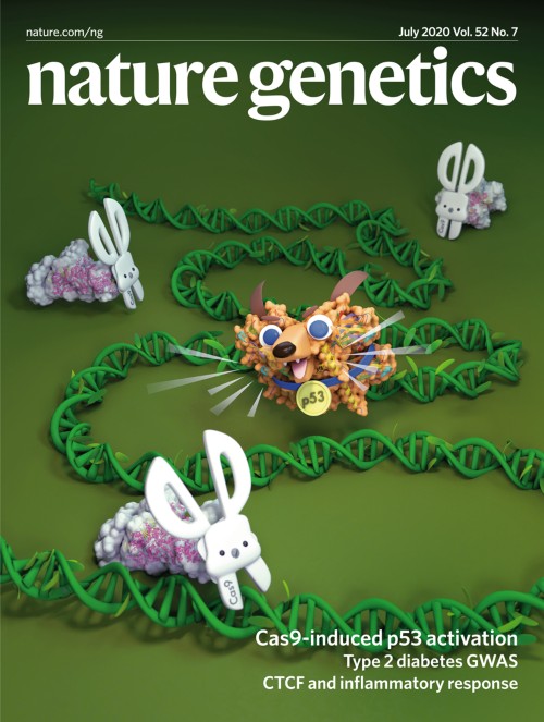 Nature Genetics目次の表紙