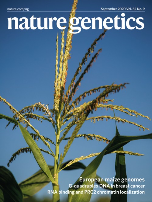 Nature Genetics目次の表紙