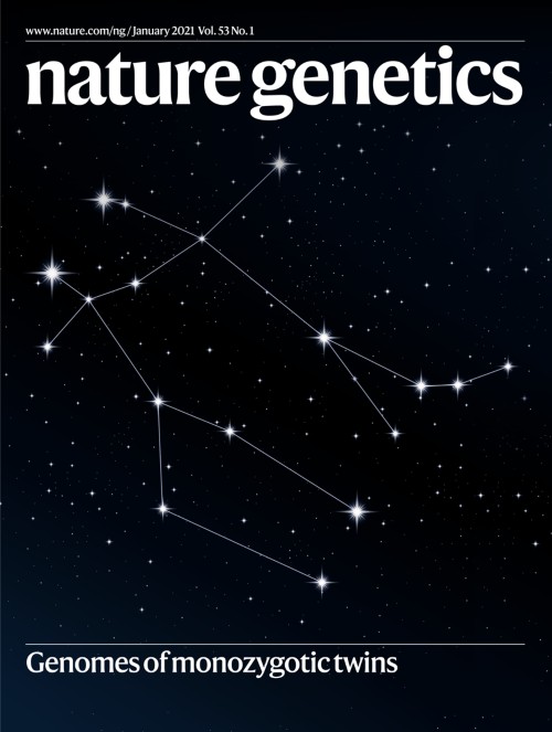 Nature Genetics目次の表紙