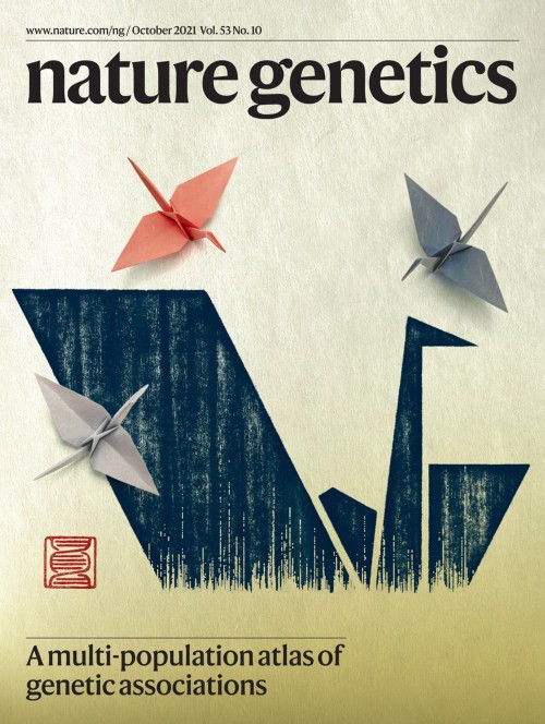 Nature Genetics目次の表紙