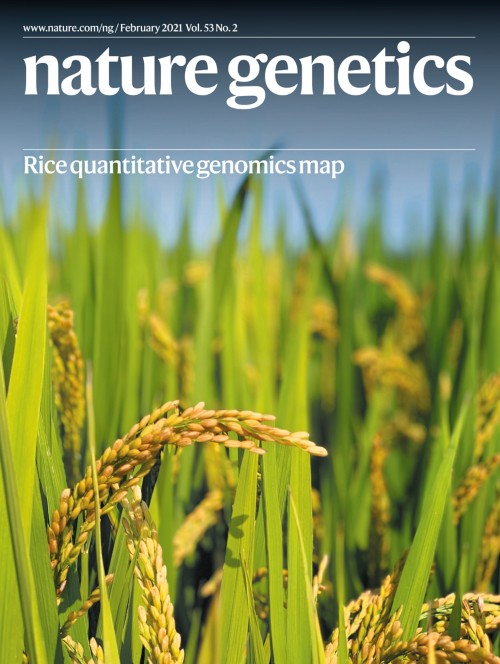 Nature Genetics目次の表紙