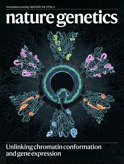 Nature Genetics目次の表紙