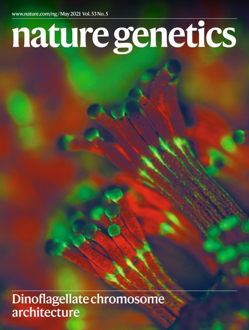 Nature Genetics目次の表紙