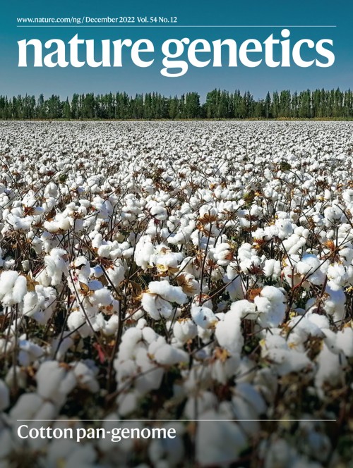 Nature Genetics今月号の表紙