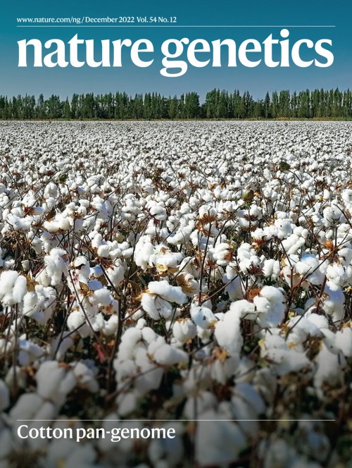 Nature Genetics目次の表紙