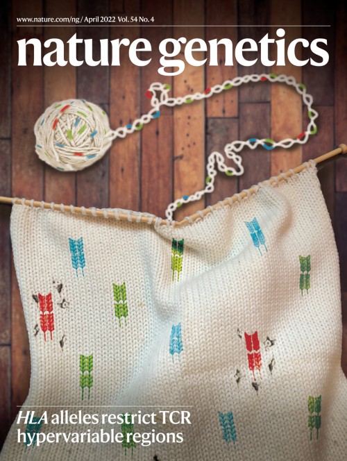 Nature Genetics目次の表紙