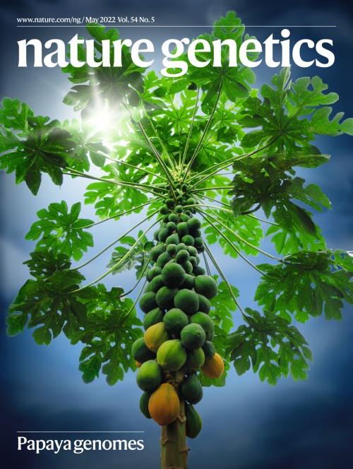 Nature Genetics目次の表紙