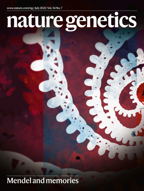 Nature Genetics目次の表紙