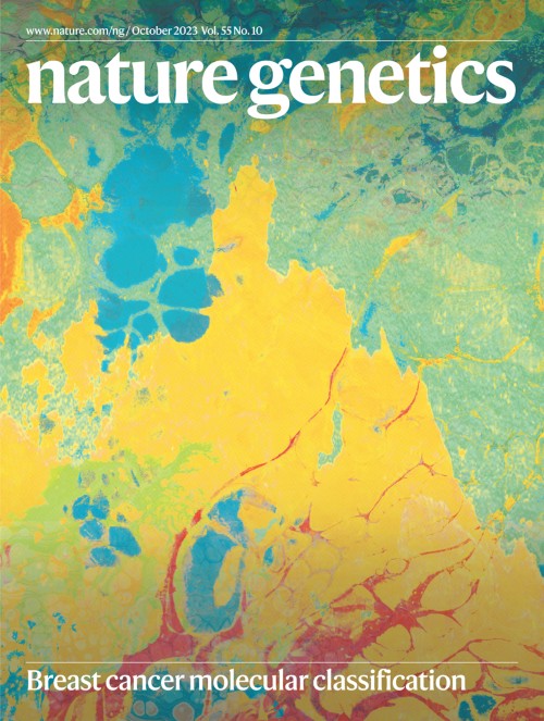 Nature Genetics目次の表紙