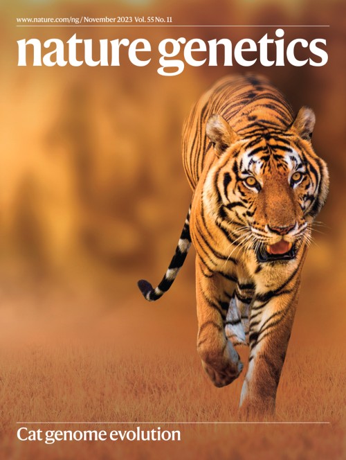 Nature Genetics目次の表紙