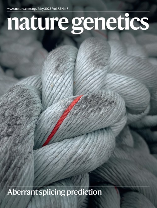 Nature Genetics目次の表紙