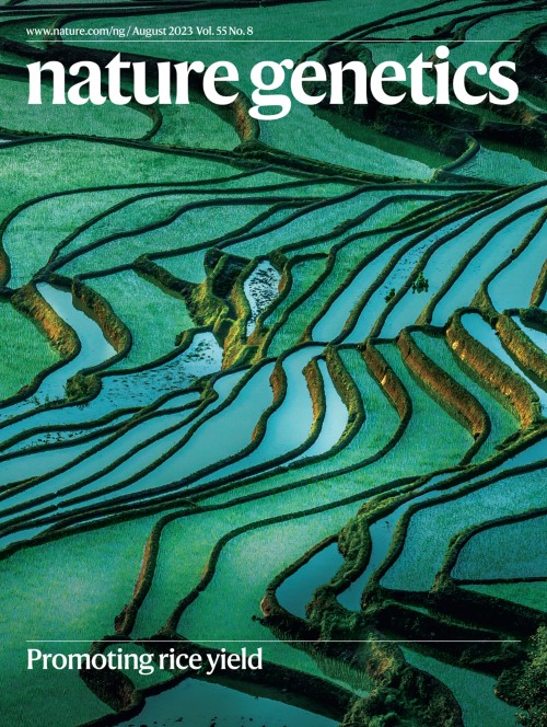 Nature Genetics目次の表紙