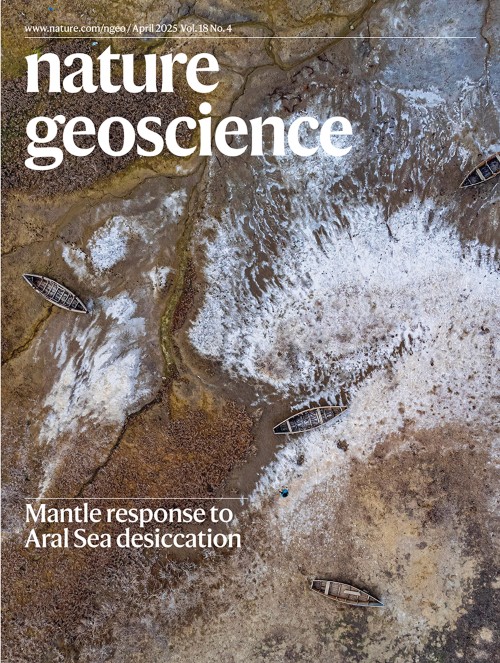 Nature Geoscienceの表紙