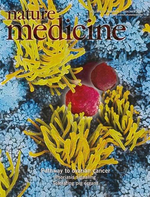 Nature Medicine目次の表紙