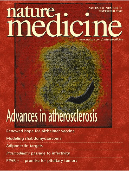 Nature Medicine目次の表紙