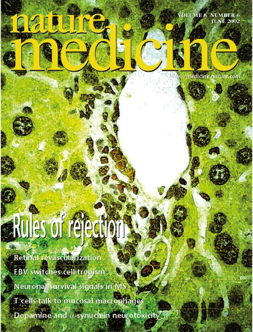 Nature Medicine目次の表紙