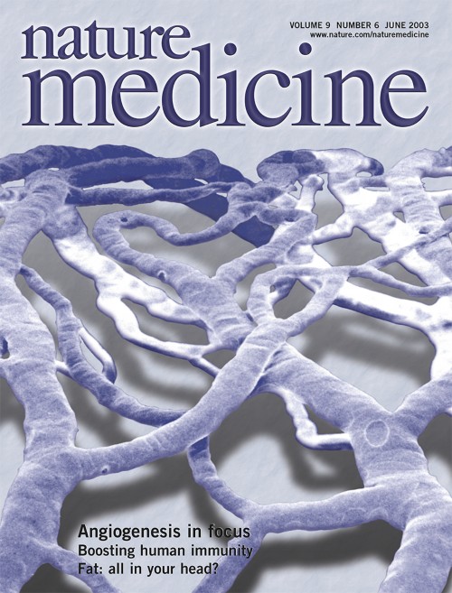 Nature Medicine目次の表紙