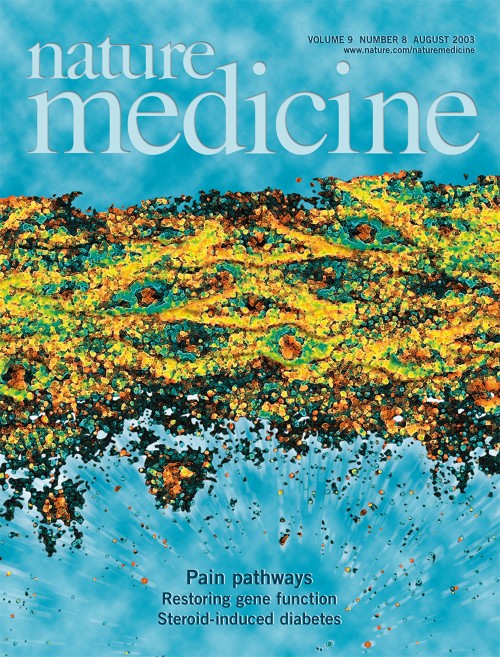 Nature Medicine目次の表紙