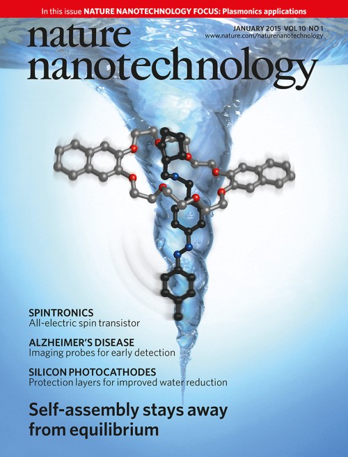 Nature Nanotechnology目次の表紙