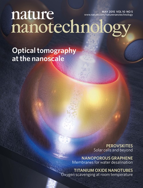 Nature Nanotechnology目次の表紙