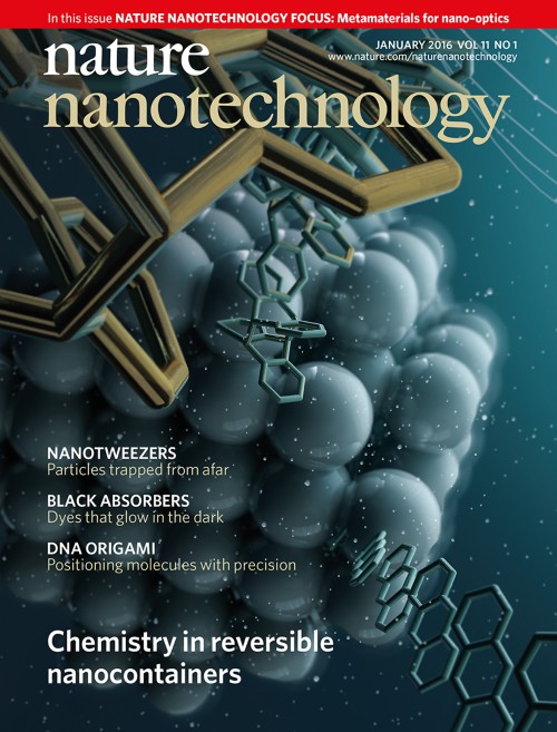 Nature Nanotechnology目次の表紙