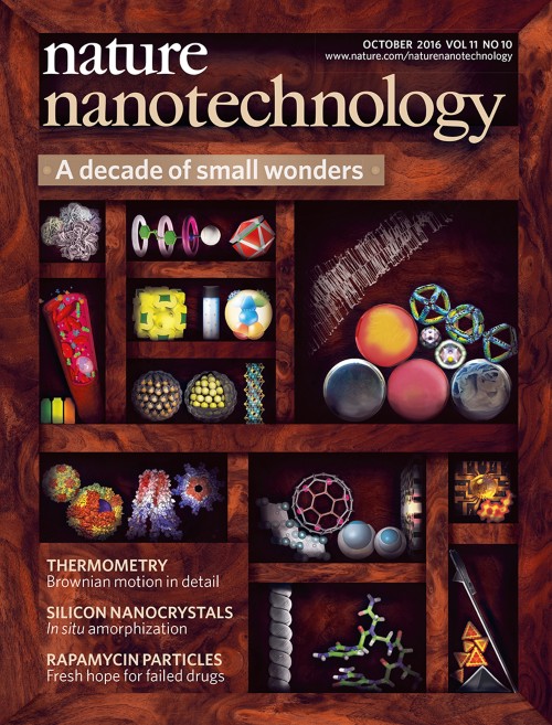 Nature Nanotechnology目次の表紙