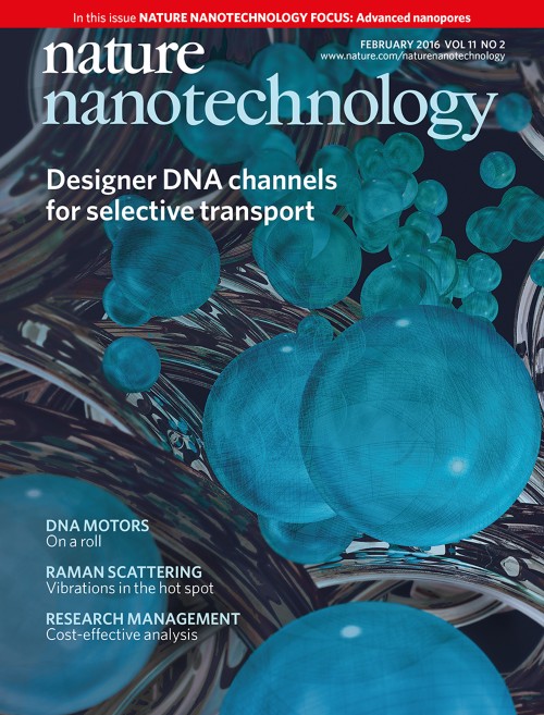 Nature Nanotechnology目次の表紙